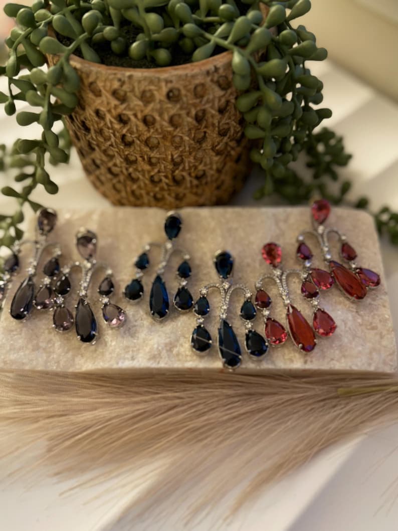 Crystal Chandelier Earrings