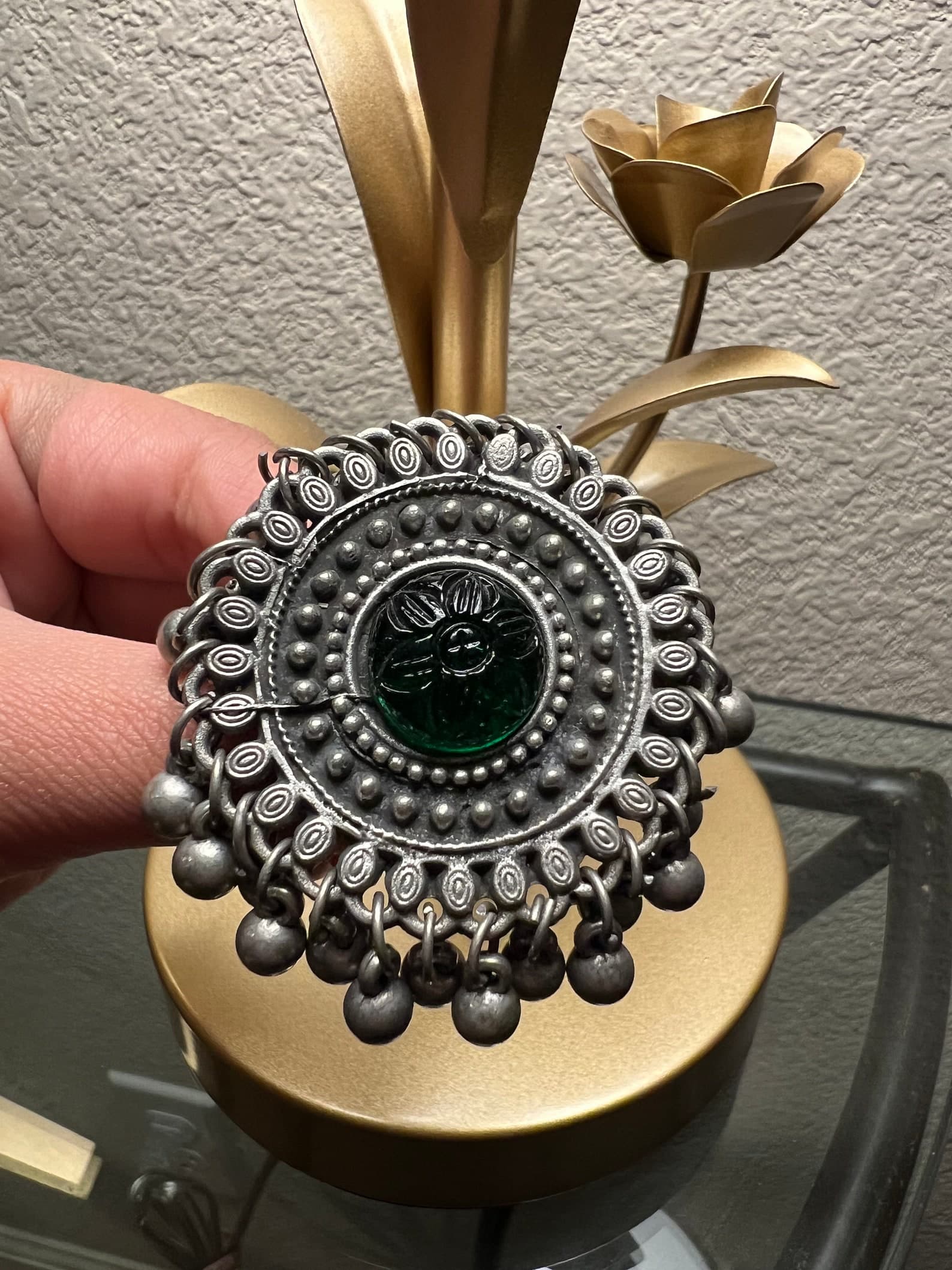 Premium Jumbo Silver Adjustable Rings thumbnail 3