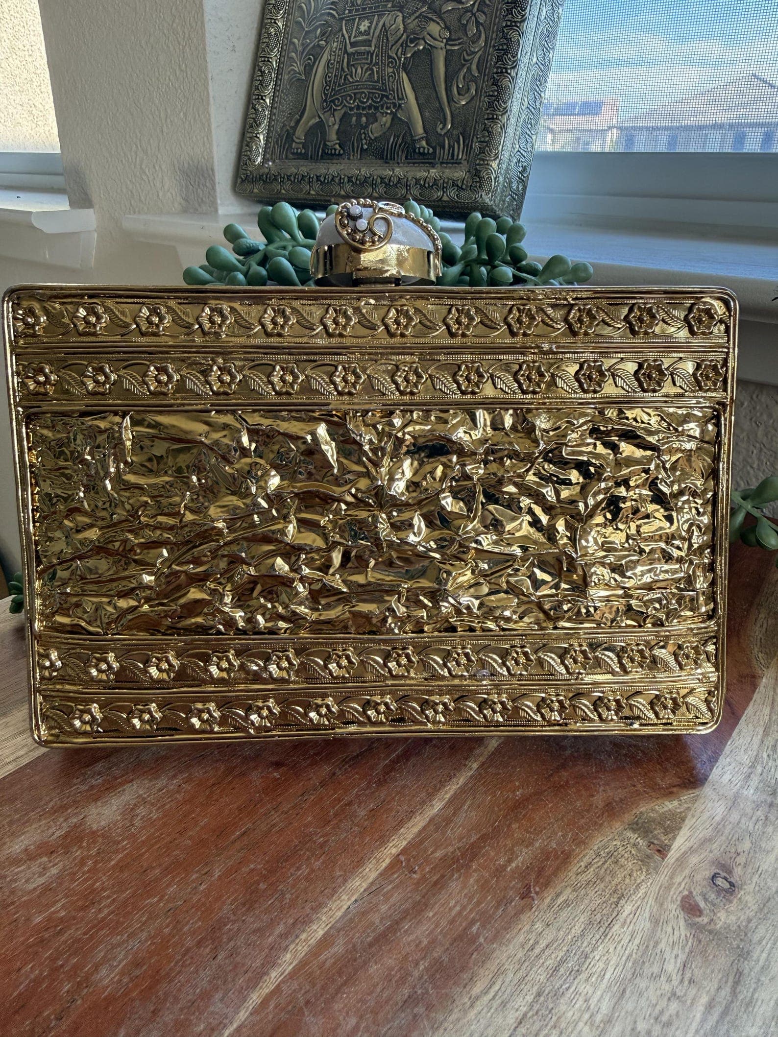 Mother of Pearl Clutch Bag thumbnail 4